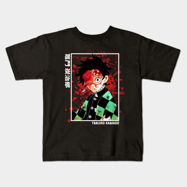 Tanjiro Kamado - Demon Slayer Kids T-Shirt by Otaku Emporium